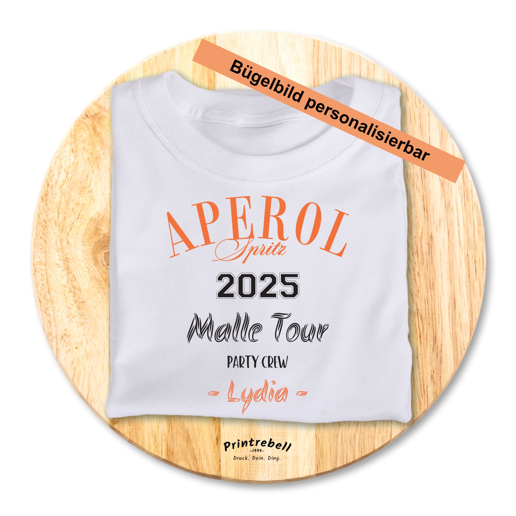 Bügelbilder Aperol-Malle Tour 2025