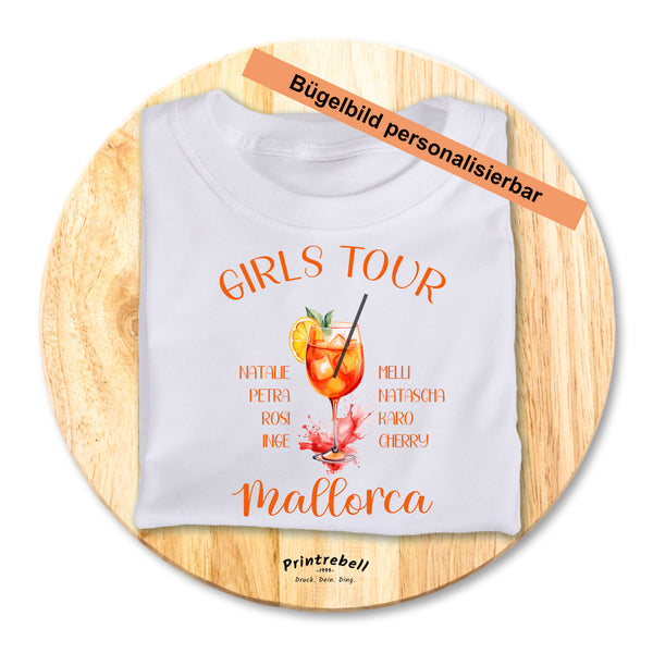 Bügelbilder Aperol_Girls_Tour personalisierbar
