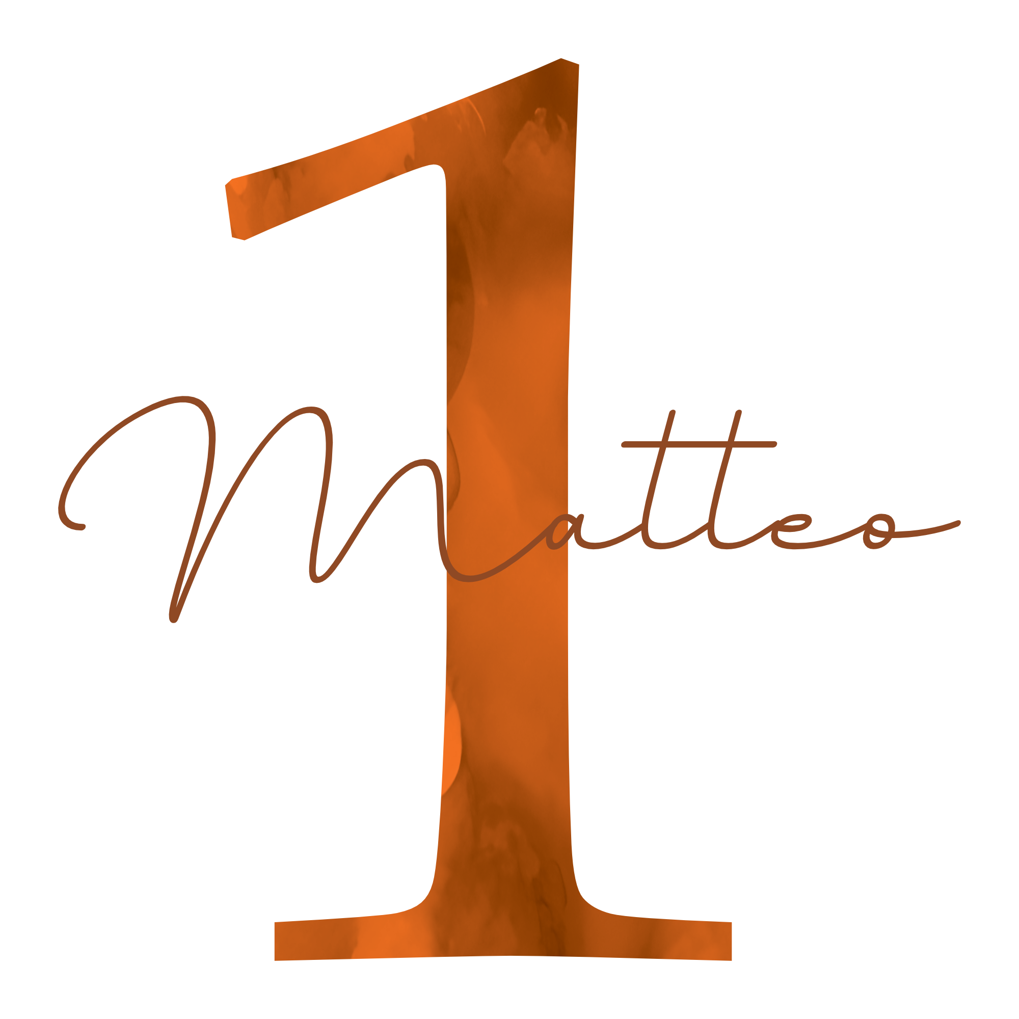 Bügelbild Geburtstag_Zahl_Name_braun