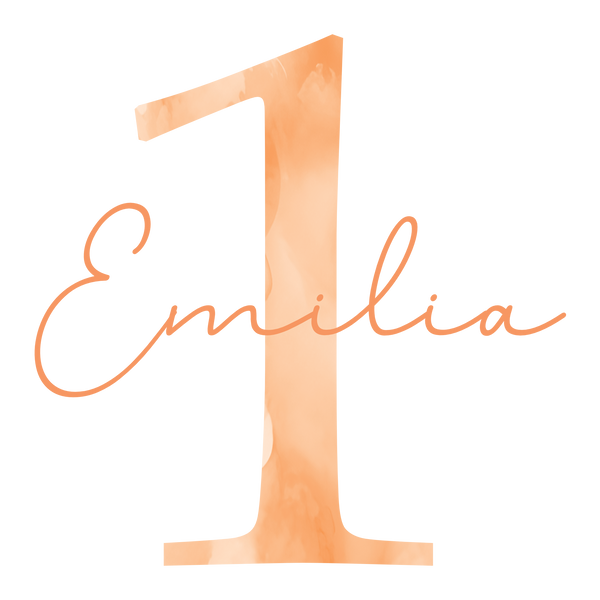 Bügelbild Erster_Geburtstag_Zahl_Name_rosa