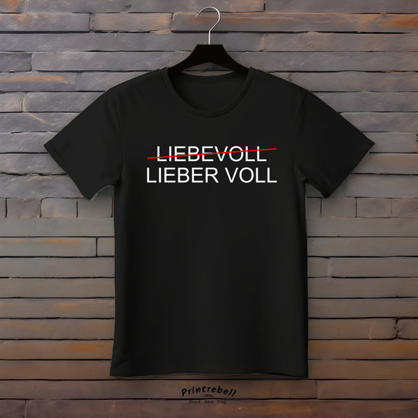 Lieber voll als liebevoll zum Aufbügeln