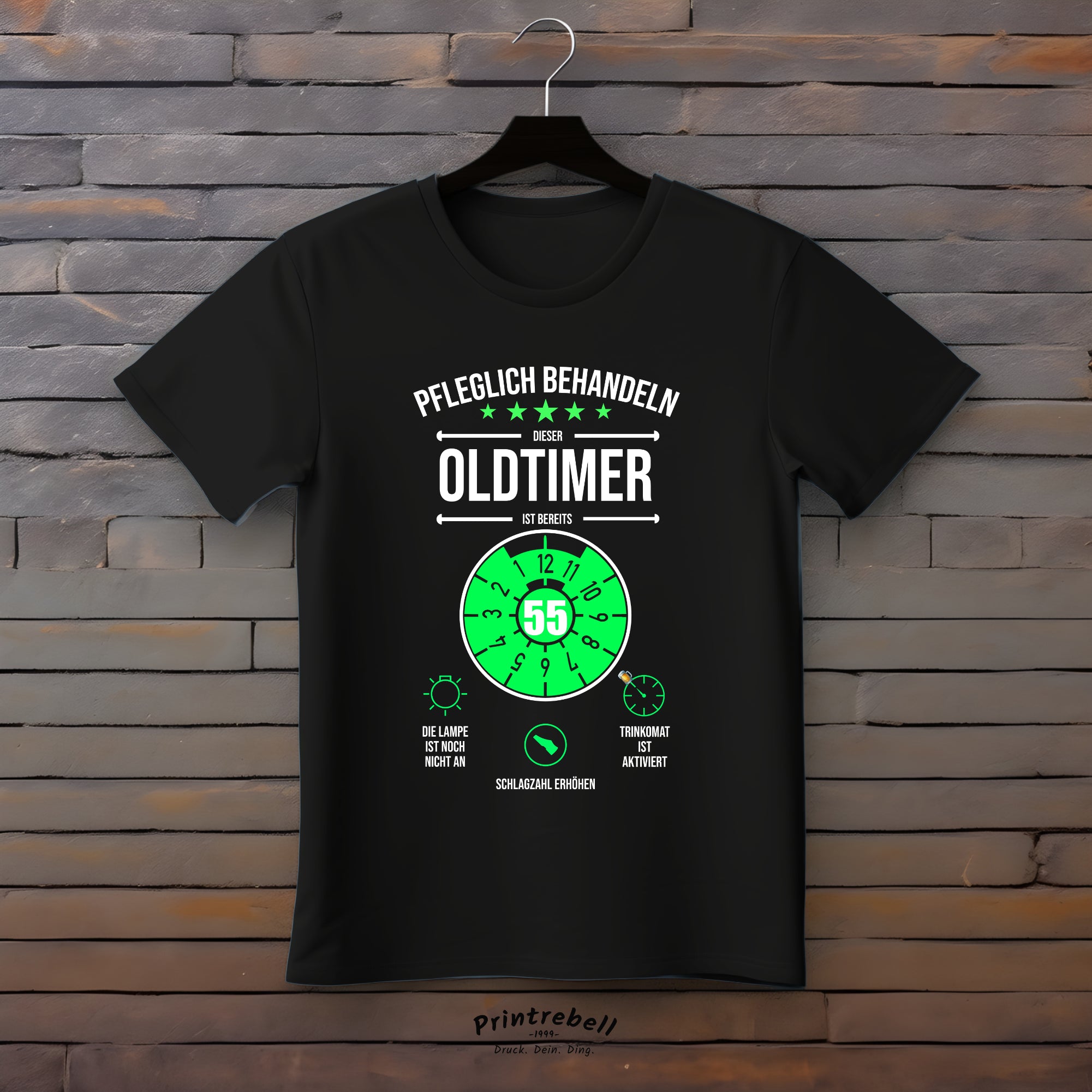 Bügelbilder Geburtstag Oldtimer Plakette