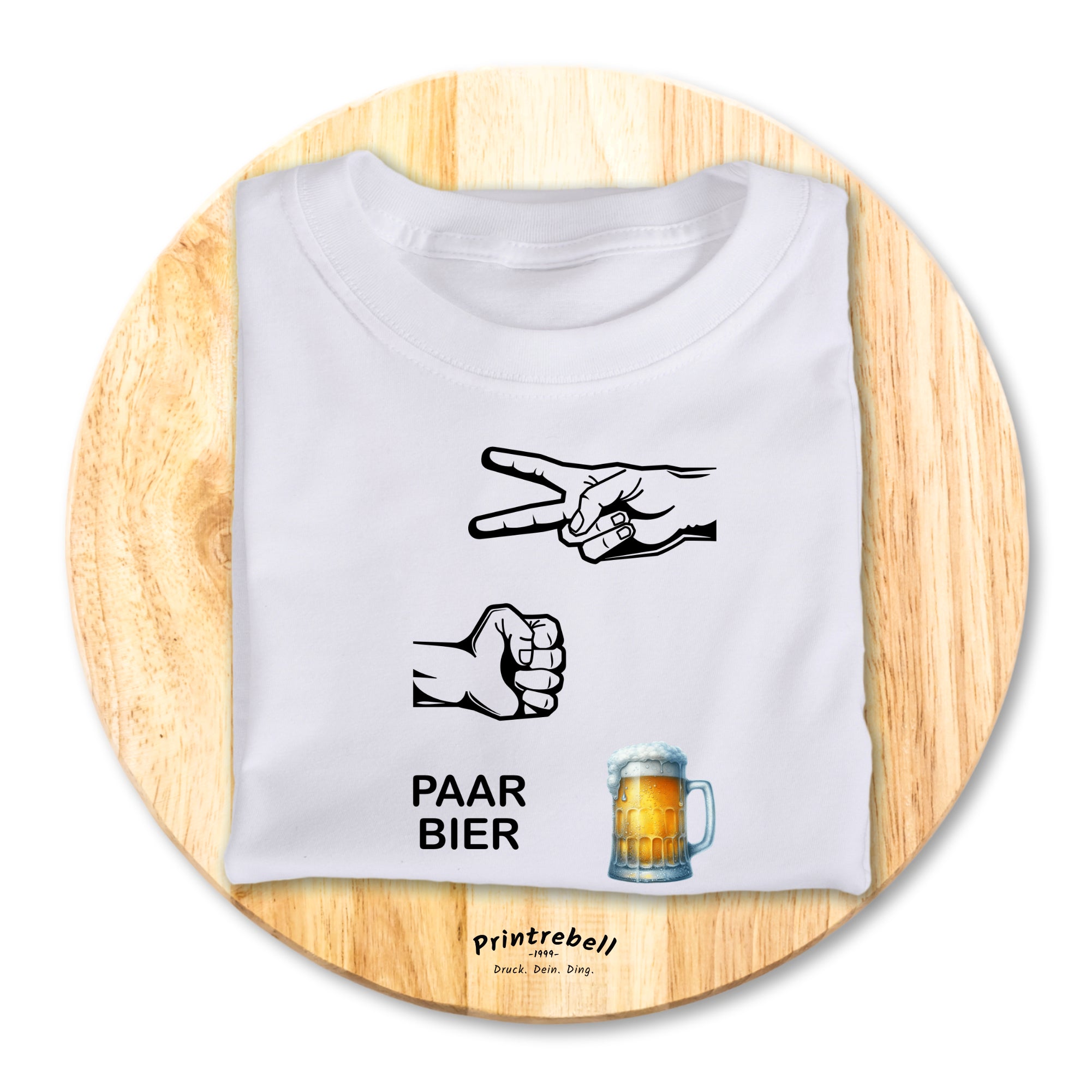 Schere, Stein, Paar Bier