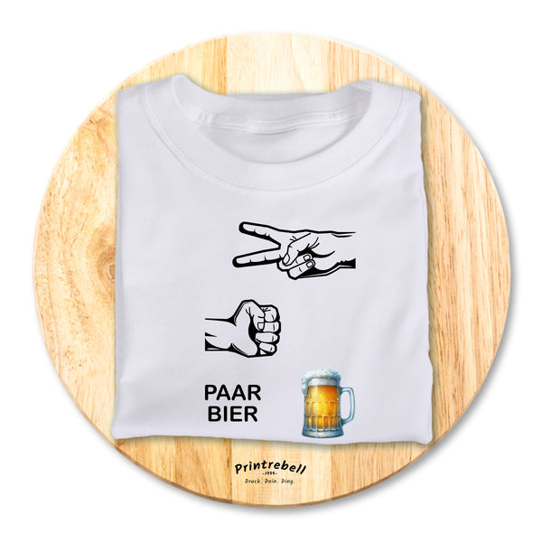 Schere, Stein, Paar Bier