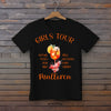 Bügelbilder T-Shirt_an_einer_Wand_Aperol_Girls_Tour