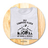 Bügelbild white-t-shirt-Campers-Fluch