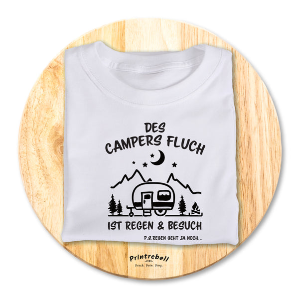 Bügelbild white-t-shirt-Campers-Fluch