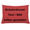 Bio Kräuterkissen mit Heilkräuterfüllung 30x20 cm nach Wunsch bedrucken lassen