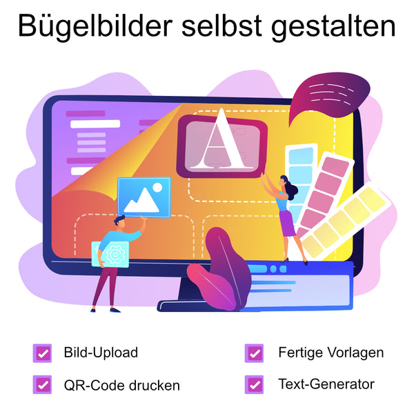 Bügelbilder, Rub One & Trikots selbst gestalten